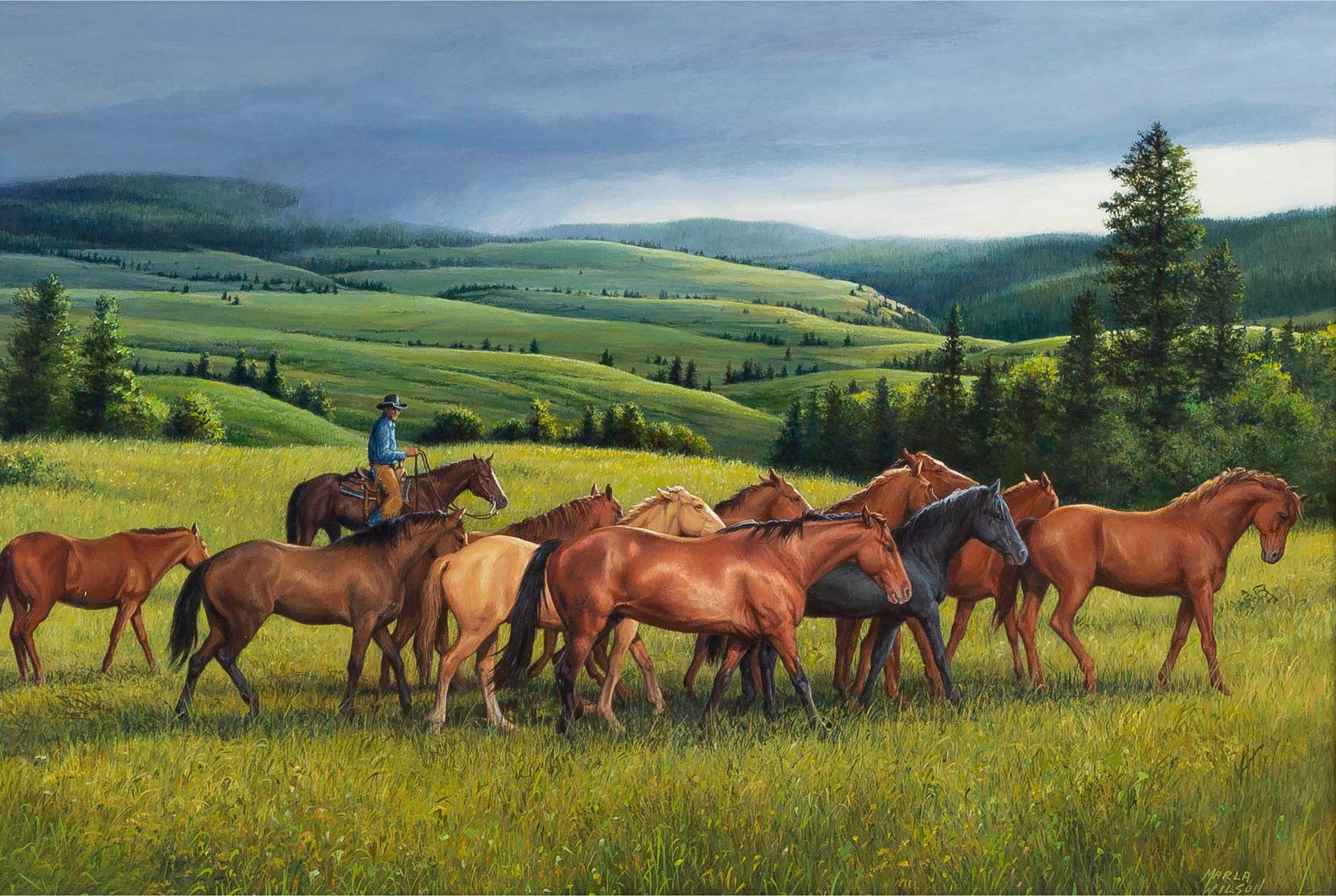 Marla Wilson (1945) - Approaching Storm