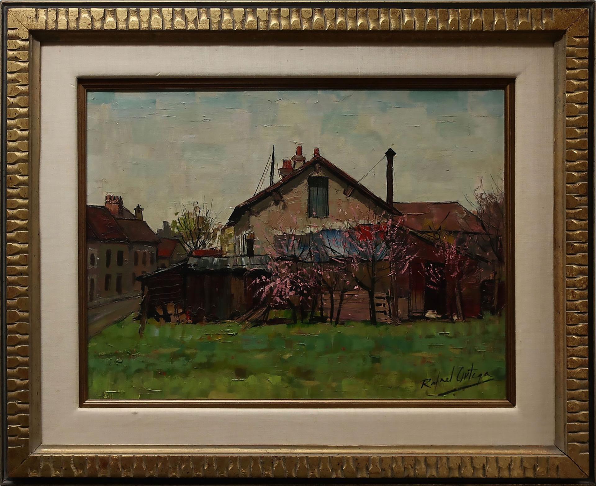 Rafael Ortega (1938-2007) - Paysage À Voisin