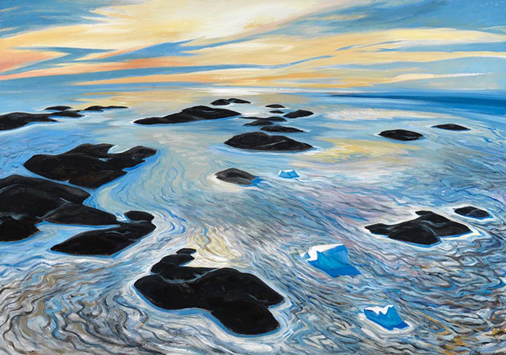 Doris Jean McCarthy (1910-2010) - Antarctica from Above