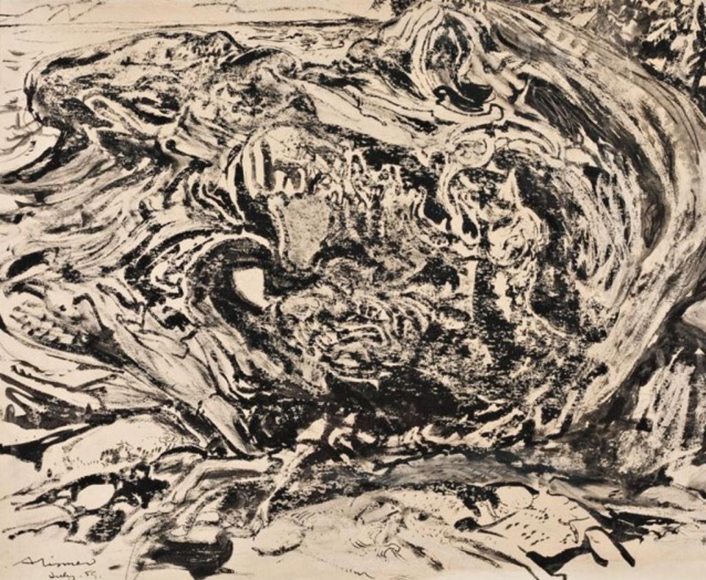 Arthur Lismer (1885-1969) - Canadian1885-1967, Rocky Beach, Vancouver