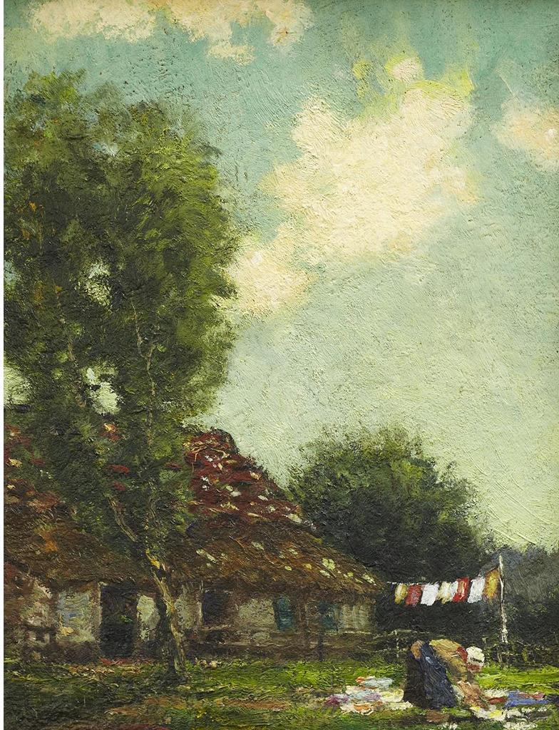 Frederick Simpson Coburn (1871-1960) - Washing Day