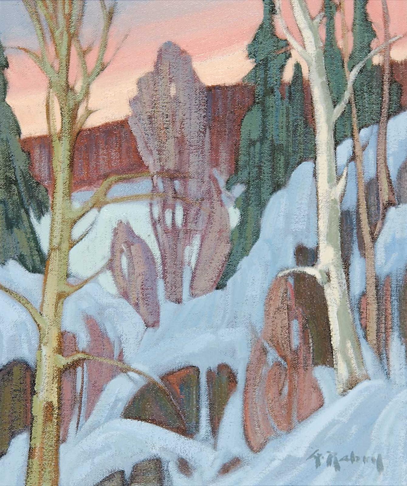 Gaston Rebry (1933-2007) - Cascade de Neige