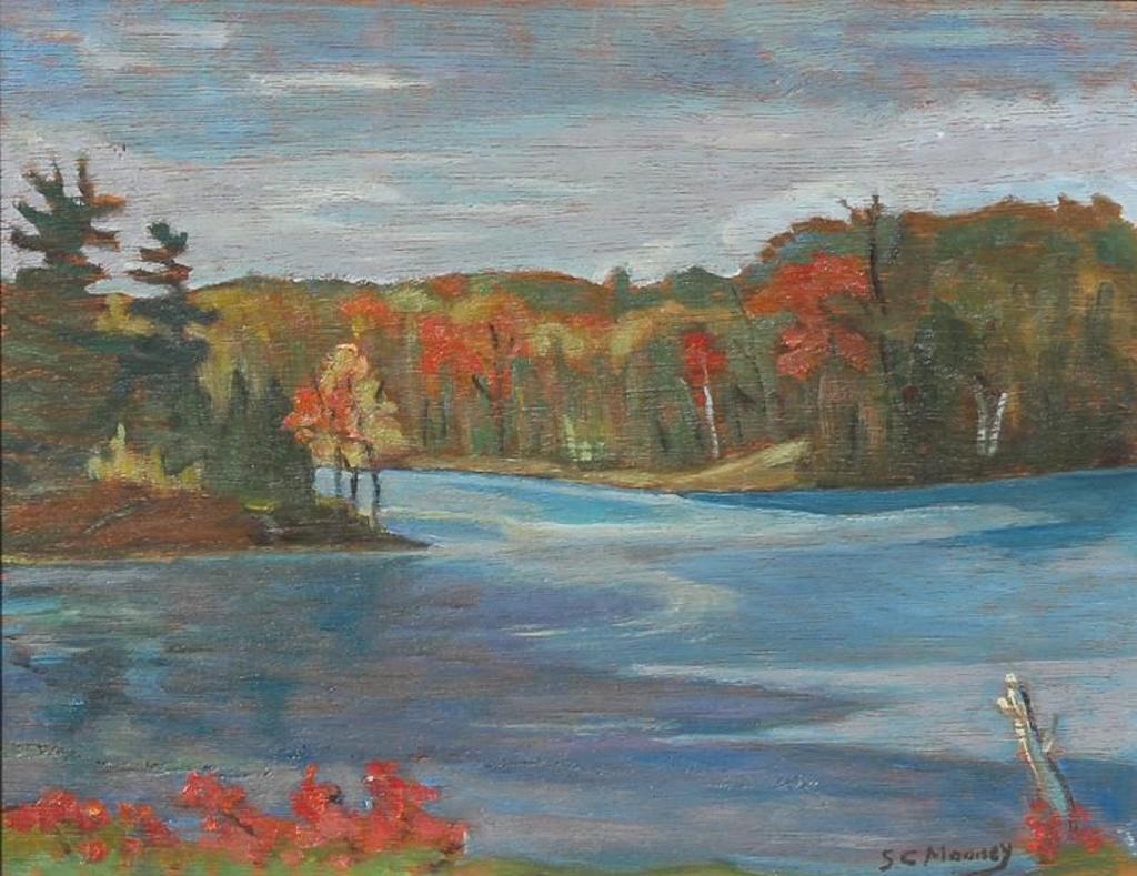 Sidney Charles Mooney (1927-1992) - Murpheys Point, Autumn; 1987
