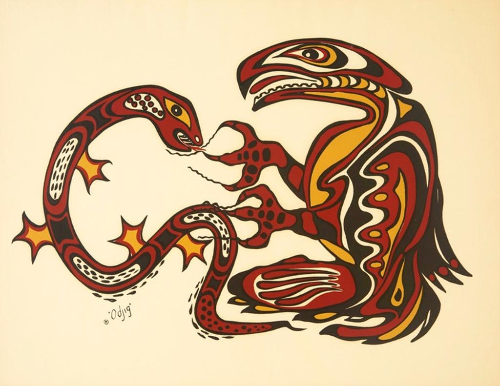 Daphne Odjig (1919-2016) - Eternal Conflict