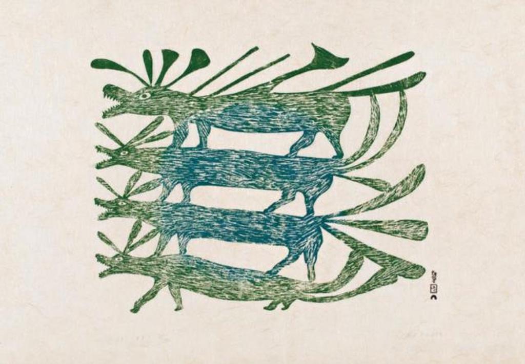 Kenojuak Ashevak (1927-2013) - Untitled