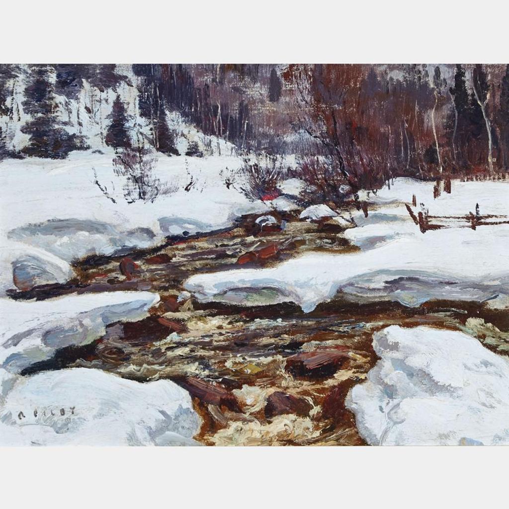 Robert Wakeham Pilot (1898-1967) - Winter Stream