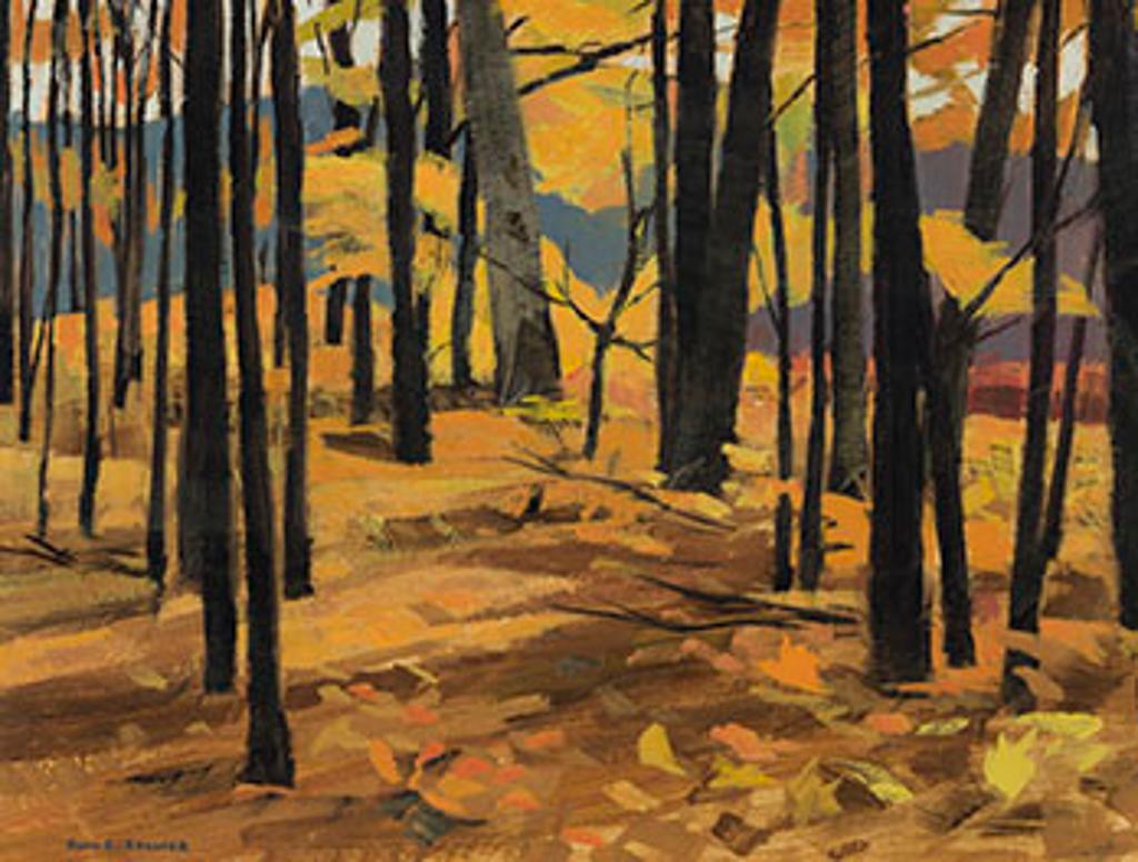 Alan Caswell Collier (1911-1990) - Woods Interior
