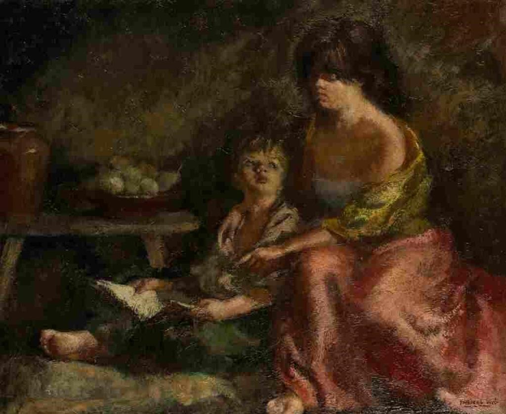 Amadeo Freixas Vivo (1912-2004) - Untitled (Storytime)