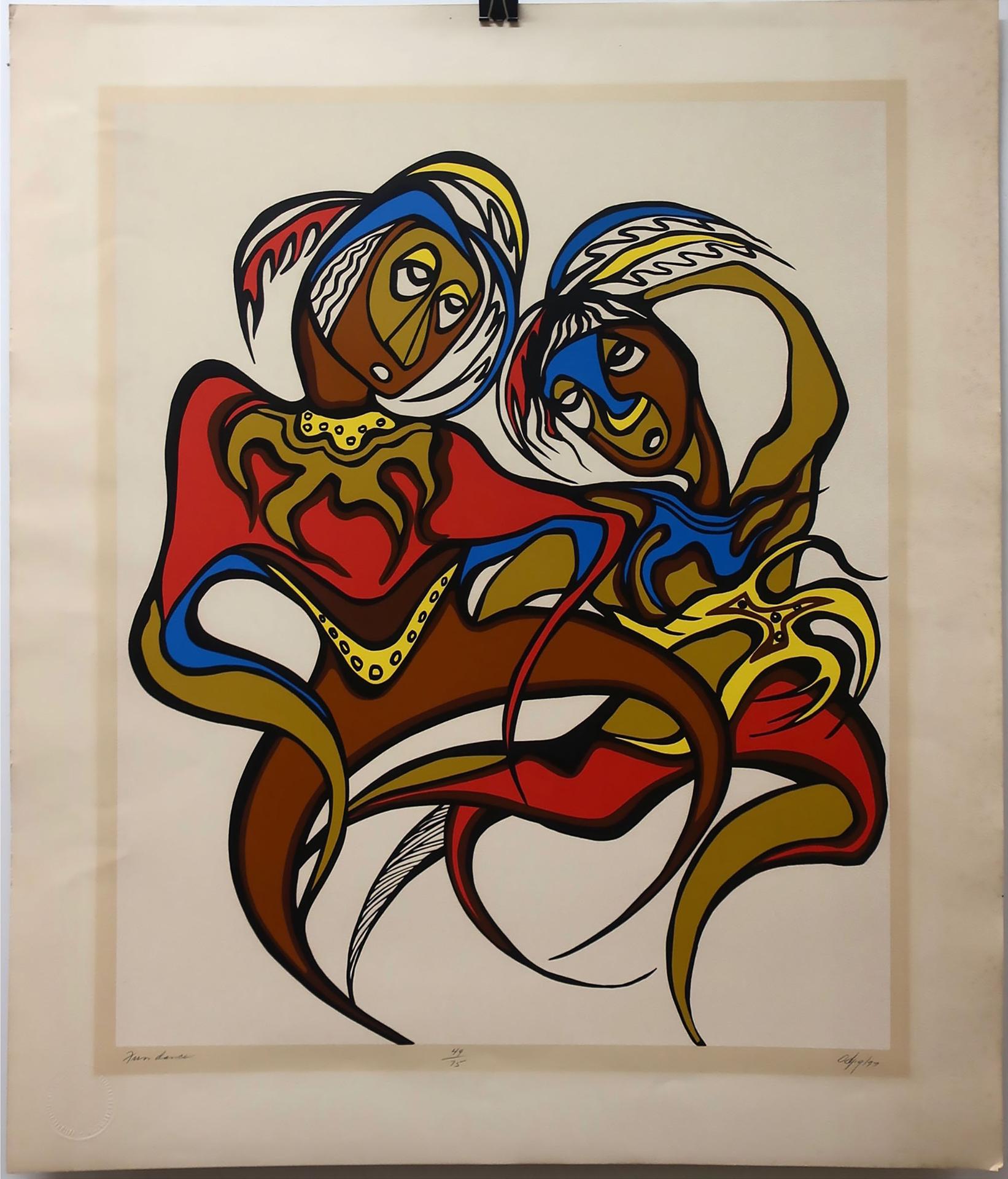 Daphne Odjig (1919-2016) - Fun Dance