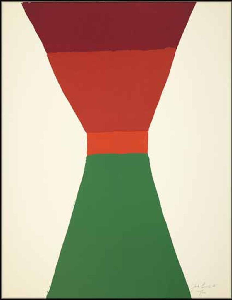 Jack Hamilton Bush (1909-1977) - Red, Orange, Green