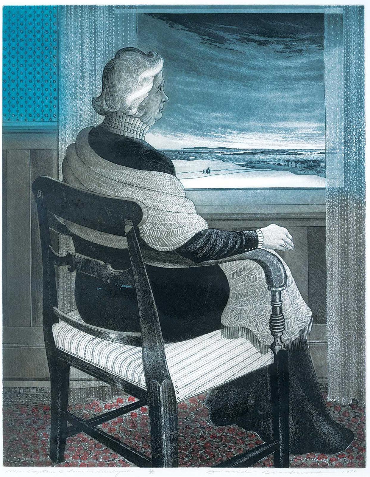David Lloyd Blackwood (1941-2022) - Mrs. Captain B. Home in Wesleyville #32/50