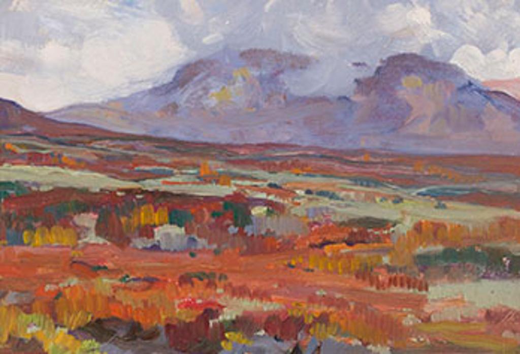 Clarence Alphonse Gagnon (1881-1942) - Dover Mountains, Norway