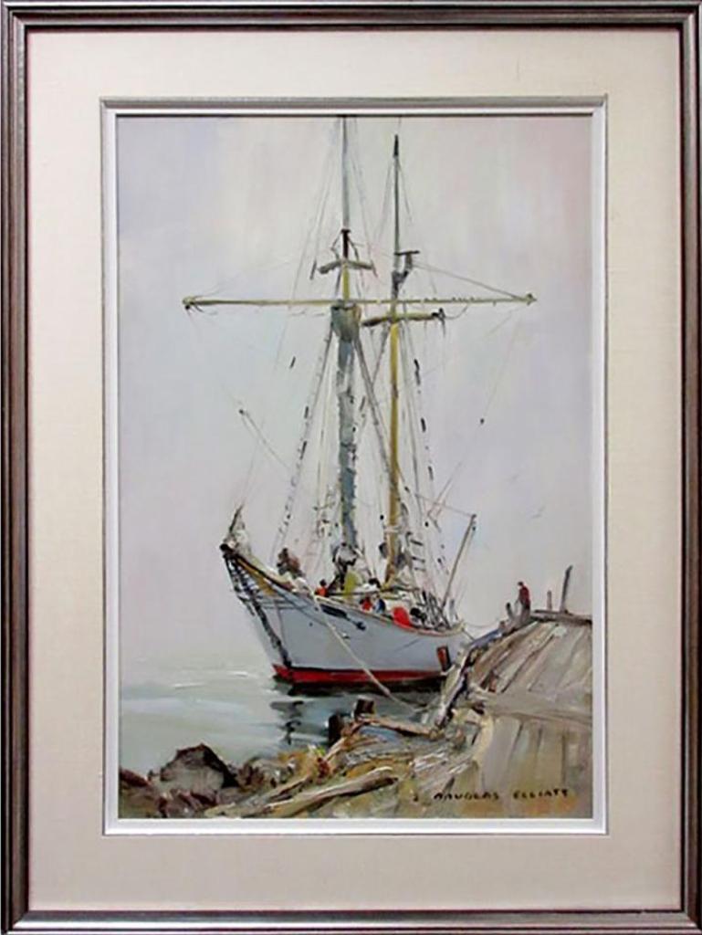 Douglas Ferfguson Elliott (1916-2012) - The Westward, Lunenburg, N.S.