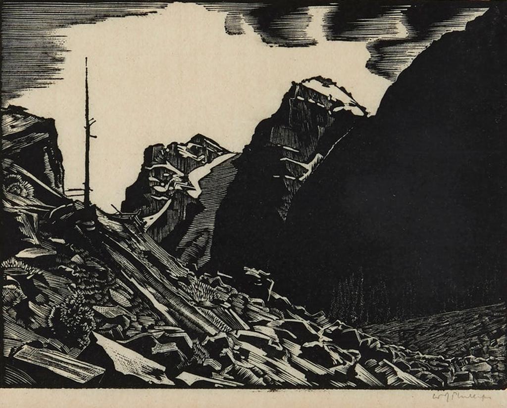 Walter Joseph (W.J.) Phillips (1884-1963) - Valley of the Ten Peaks