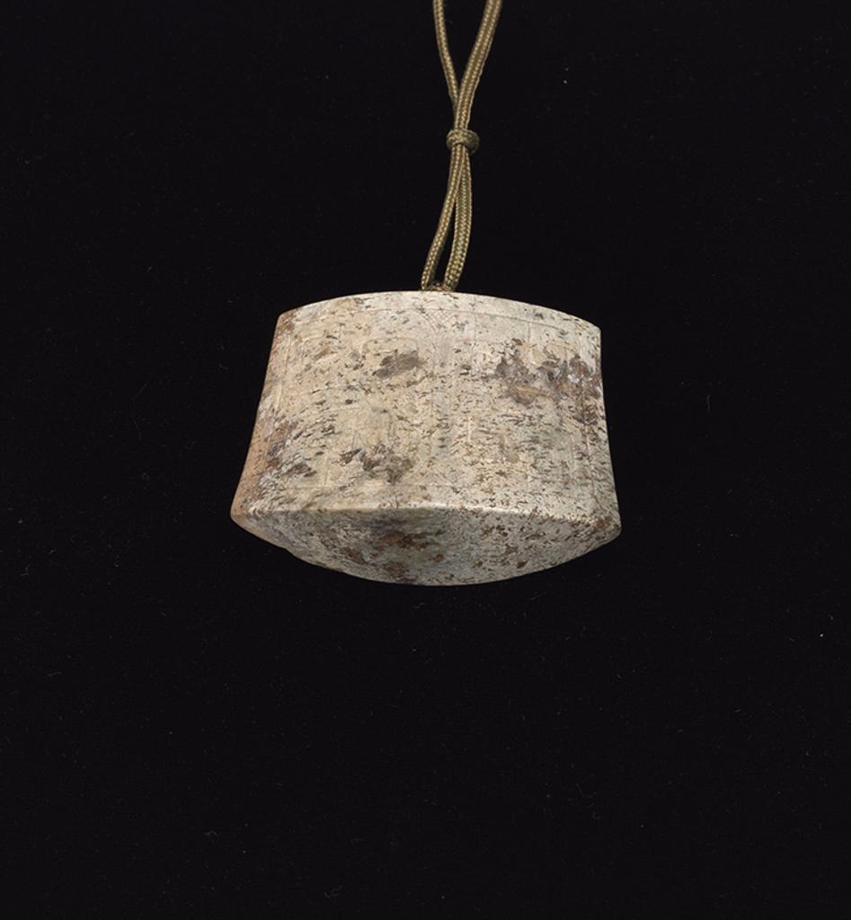 Chinese Art - A Chinese Chicken Bone Jade Sword Chape