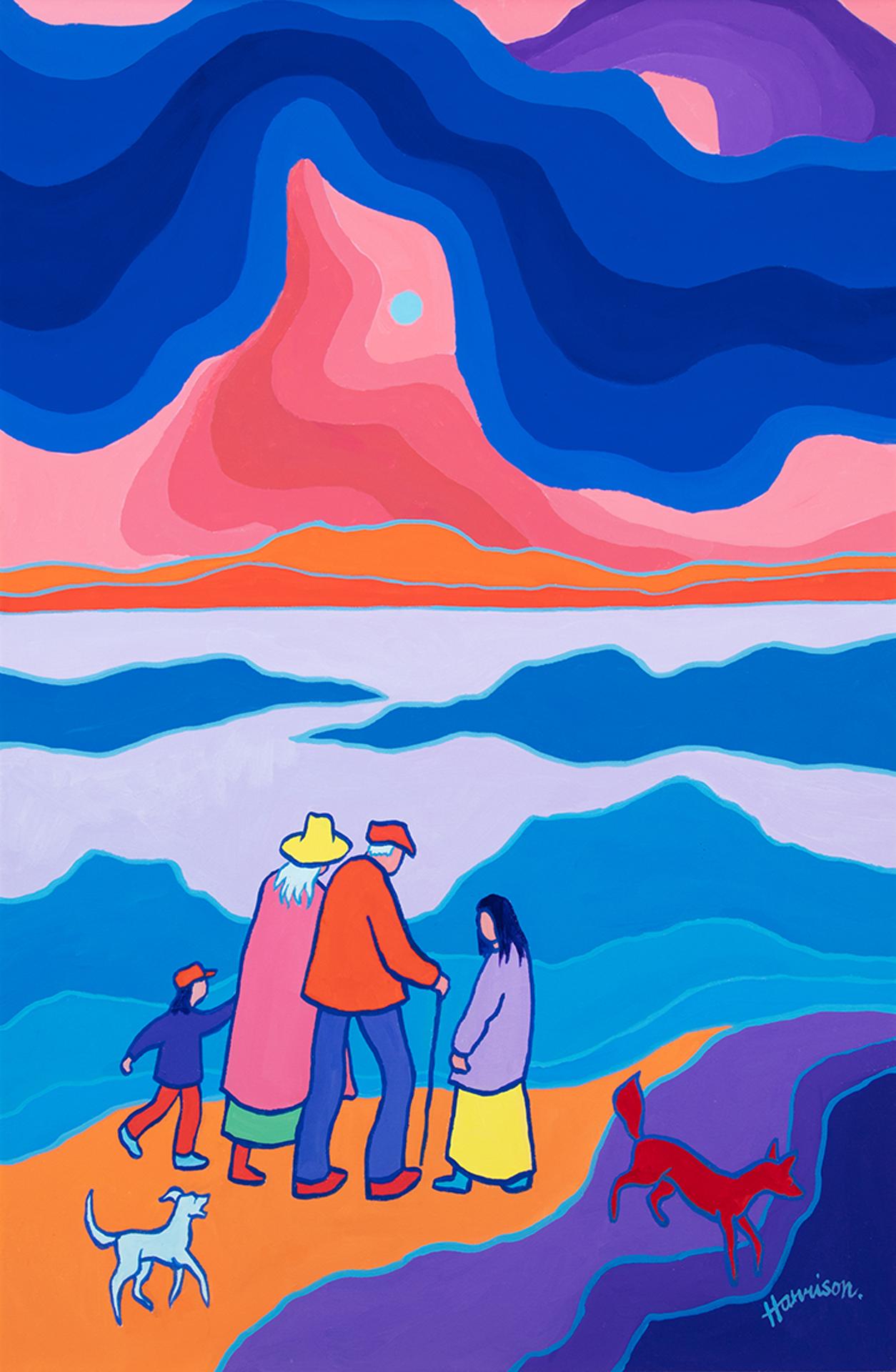 Ted Harrison (1926-2015) - Youth & Age