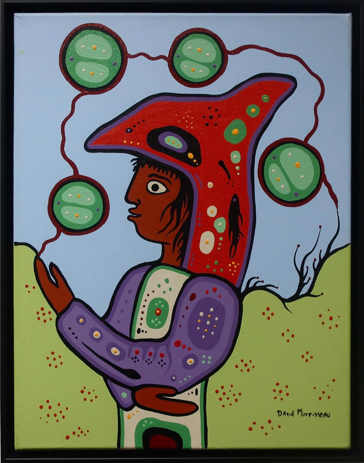 David Alfred Morrisseau (1961) - Jesus Christ Standing......