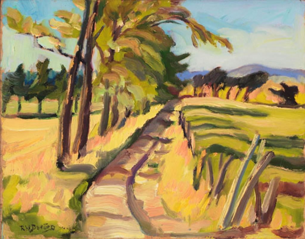 Ralph Wallace Burton (1905-1983) - Summer Landscape / Winter Landscape (verso)