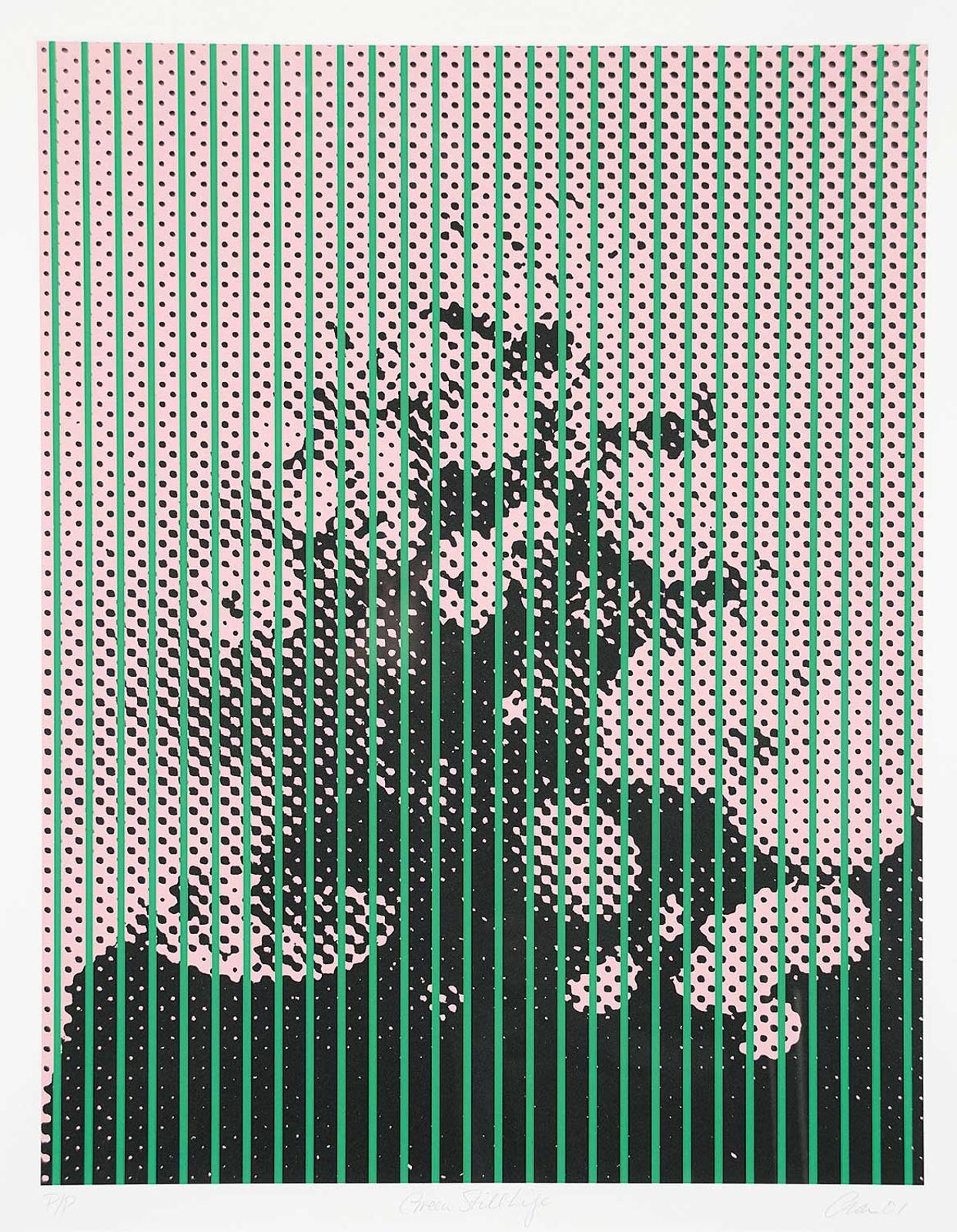 Christopher Cran (1949) - Green Still Life #P/P