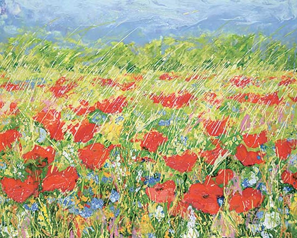 Katherine McLean - Coquelicots et Bleuets