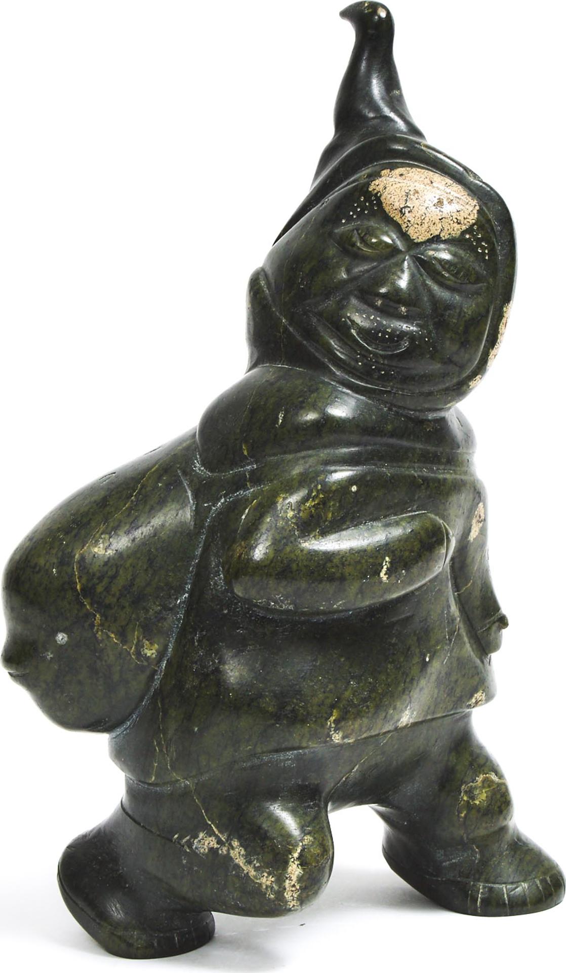 Charlie Ugyuk (1931-1998) - Beluga Hunter With Bird Spirit
