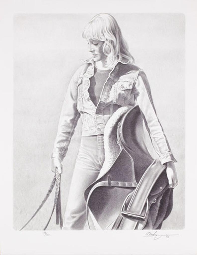 Ken (Kenneth) Edison Danby (1940-2007) - English Saddle