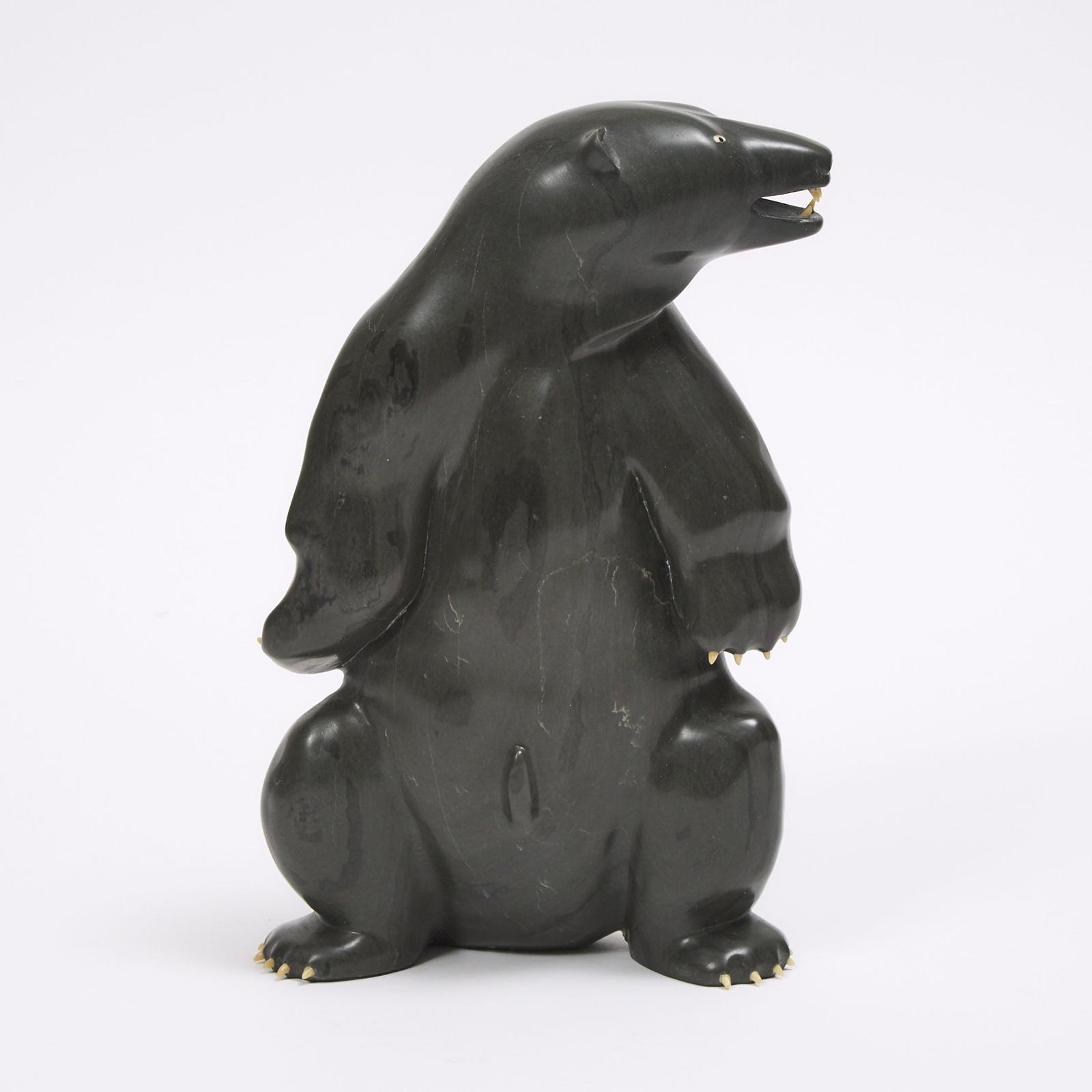 Jimmy Iqaluq (1947) - Polar Bear On Hind Legs