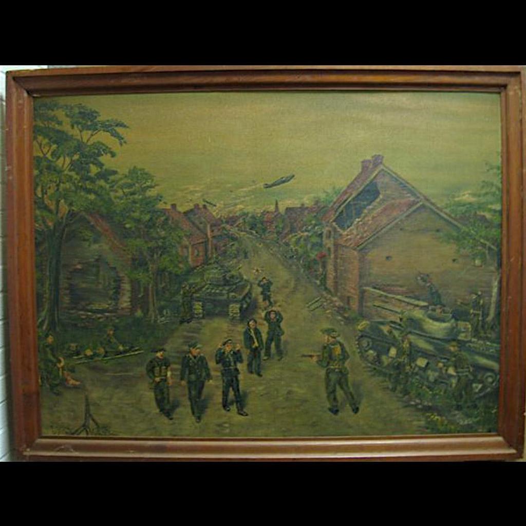 R.W. Steen - Canadians At Dieppe 1912; France 1944; France 1944