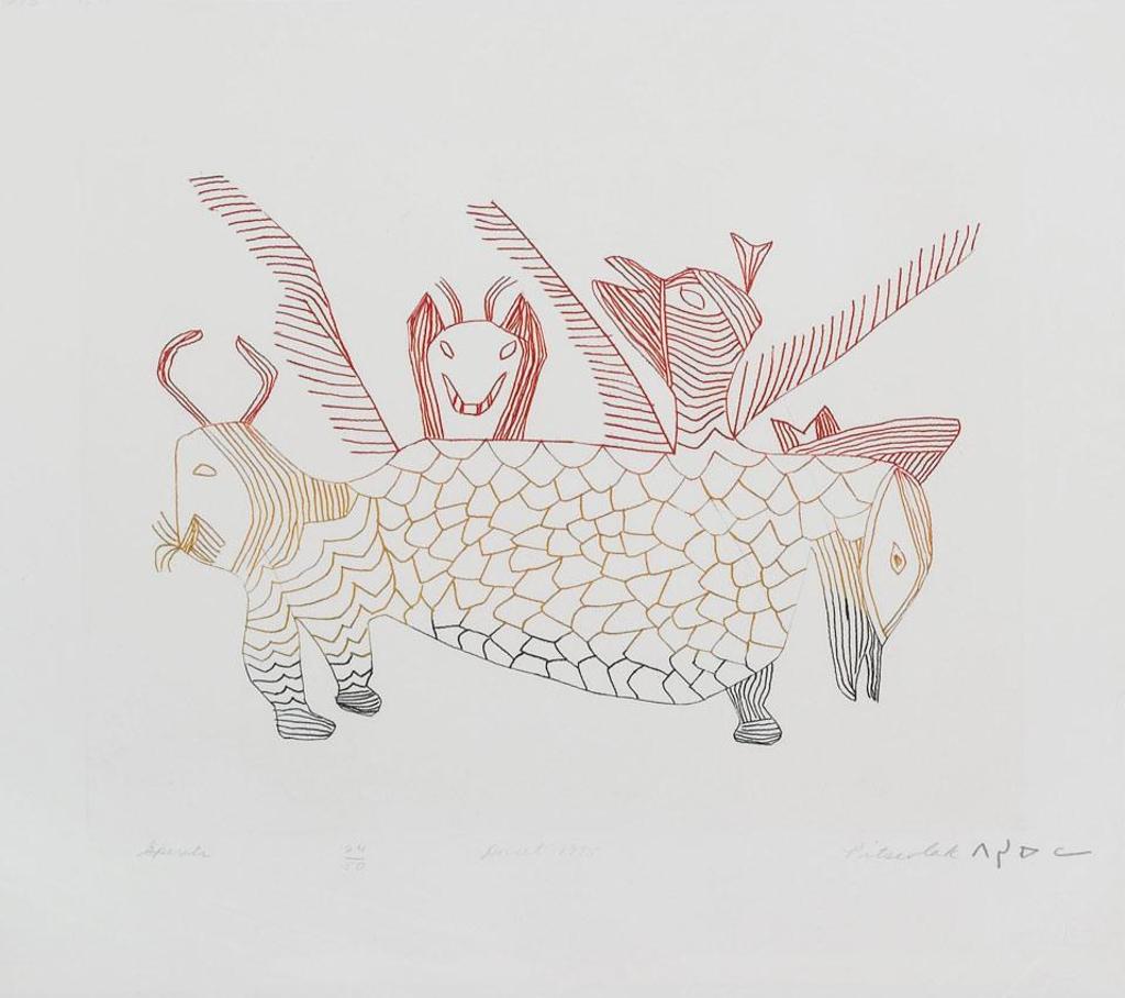 Pitseolak Ashoona (1904-1983) - Spirits
