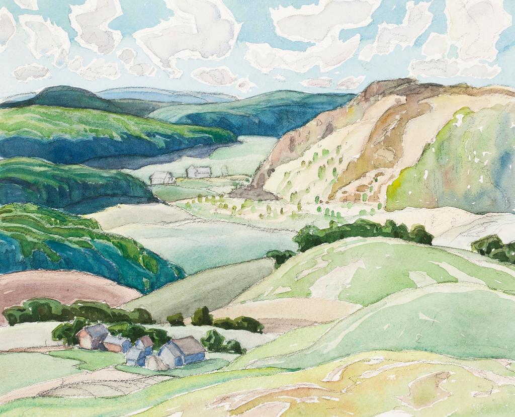 Franklin H. Carmichael (1898-1992) - Southern Ontario Farm
