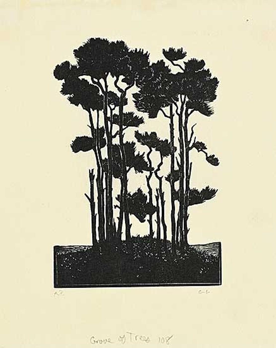 Clare Veronica Hope Leighton (1899-1988) - Grove of Trees #A/P