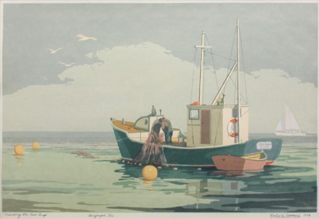 Reginald S.M. Shepherd (1924-2002) - Mending the Cod Trap