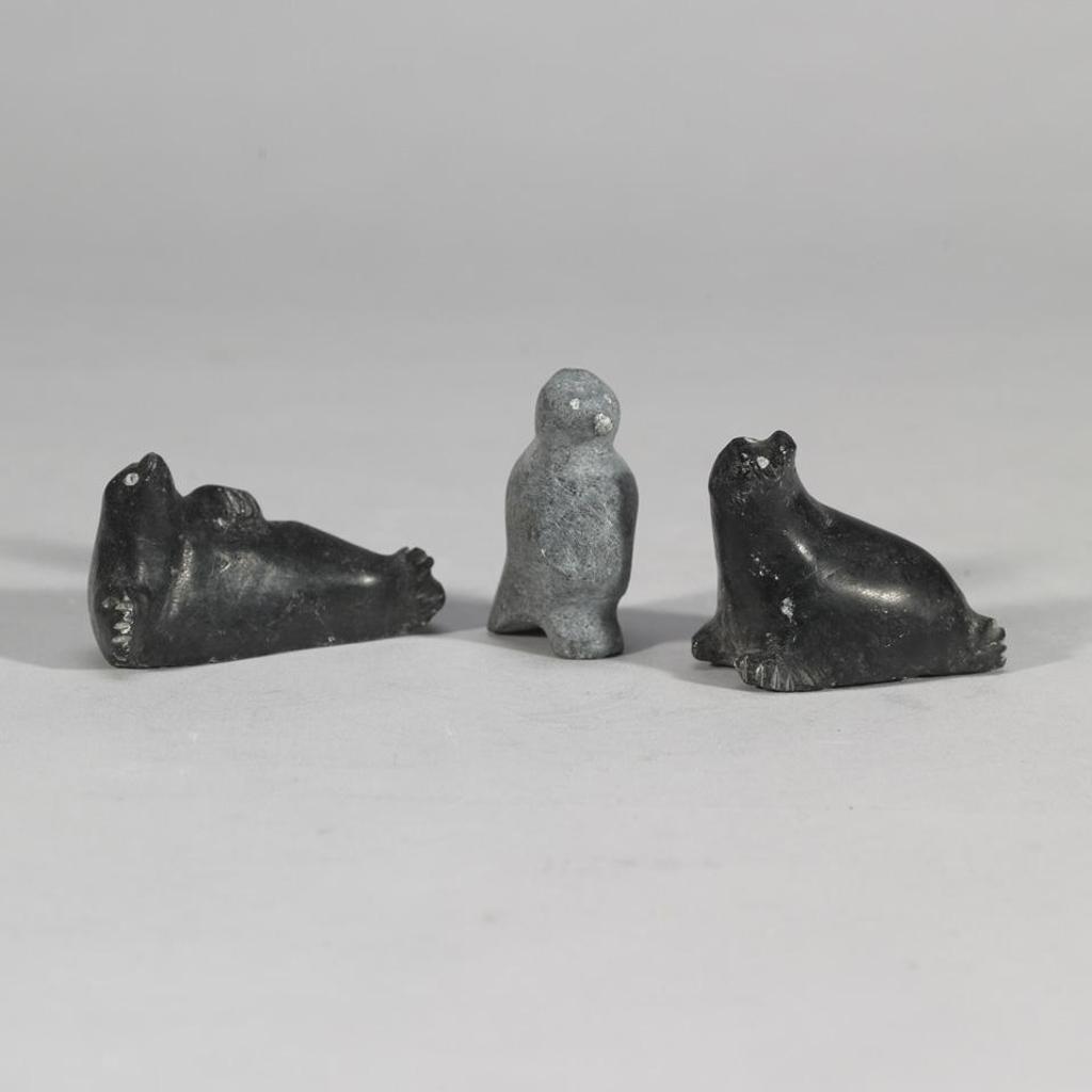 Mathew Okutak (1937) - Seal; Seal; Bird