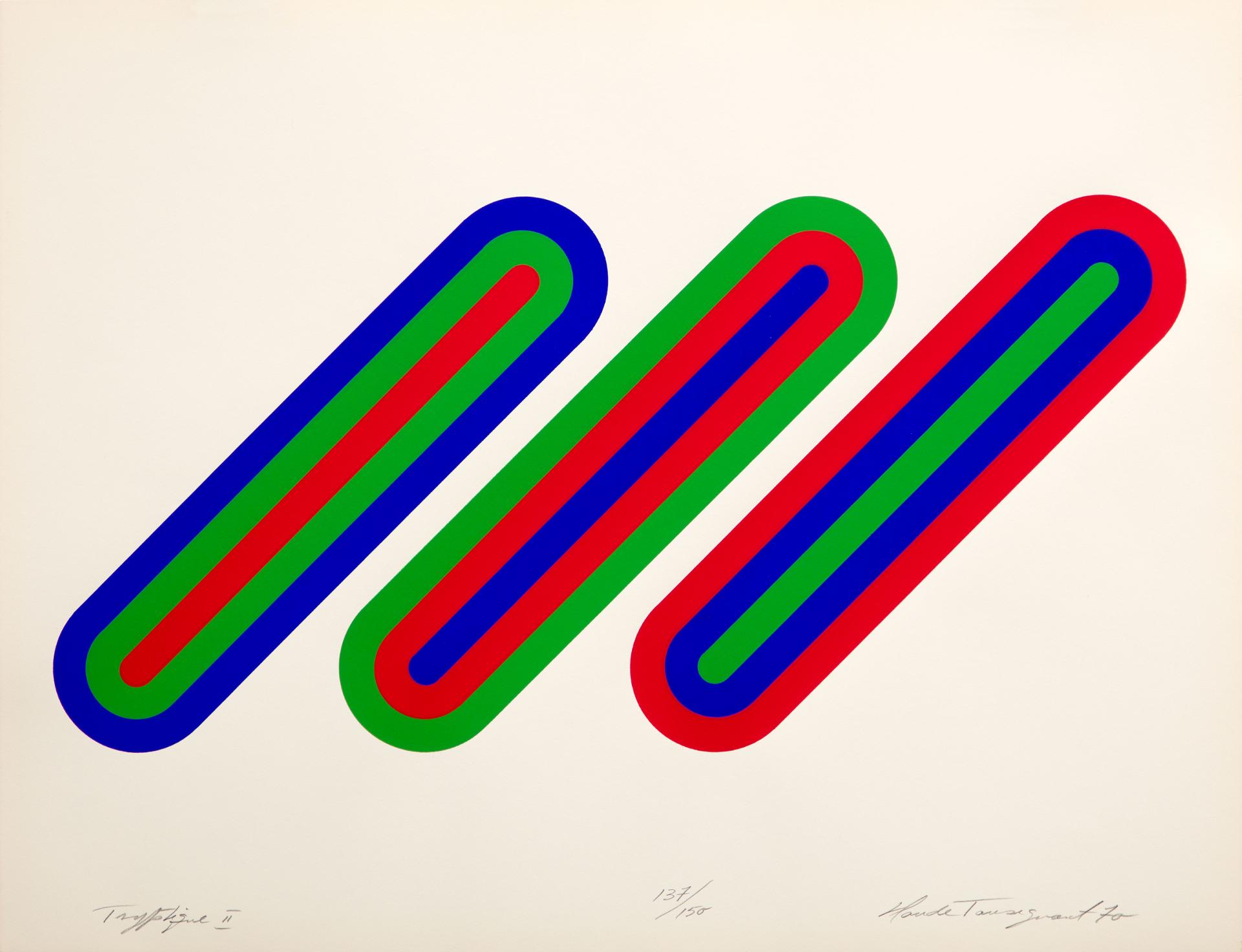 Claude Tousignant (1932) - Triptyque II, 1970