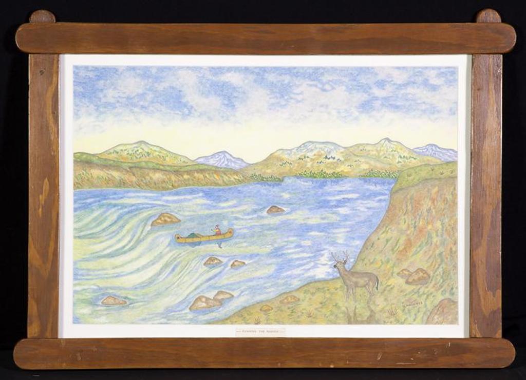 Harvey Mcinnes (1904-2002) - Running the Rapids