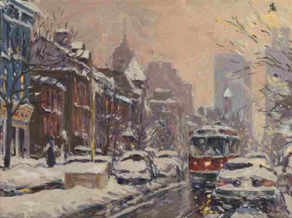Arto Yuzbasian (1948) - Queen Street West at Beverly (2005)