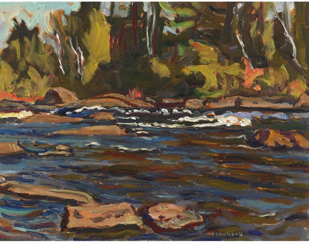 Alexander Young (A. Y.) Jackson (1882-1974) - Rushing Water