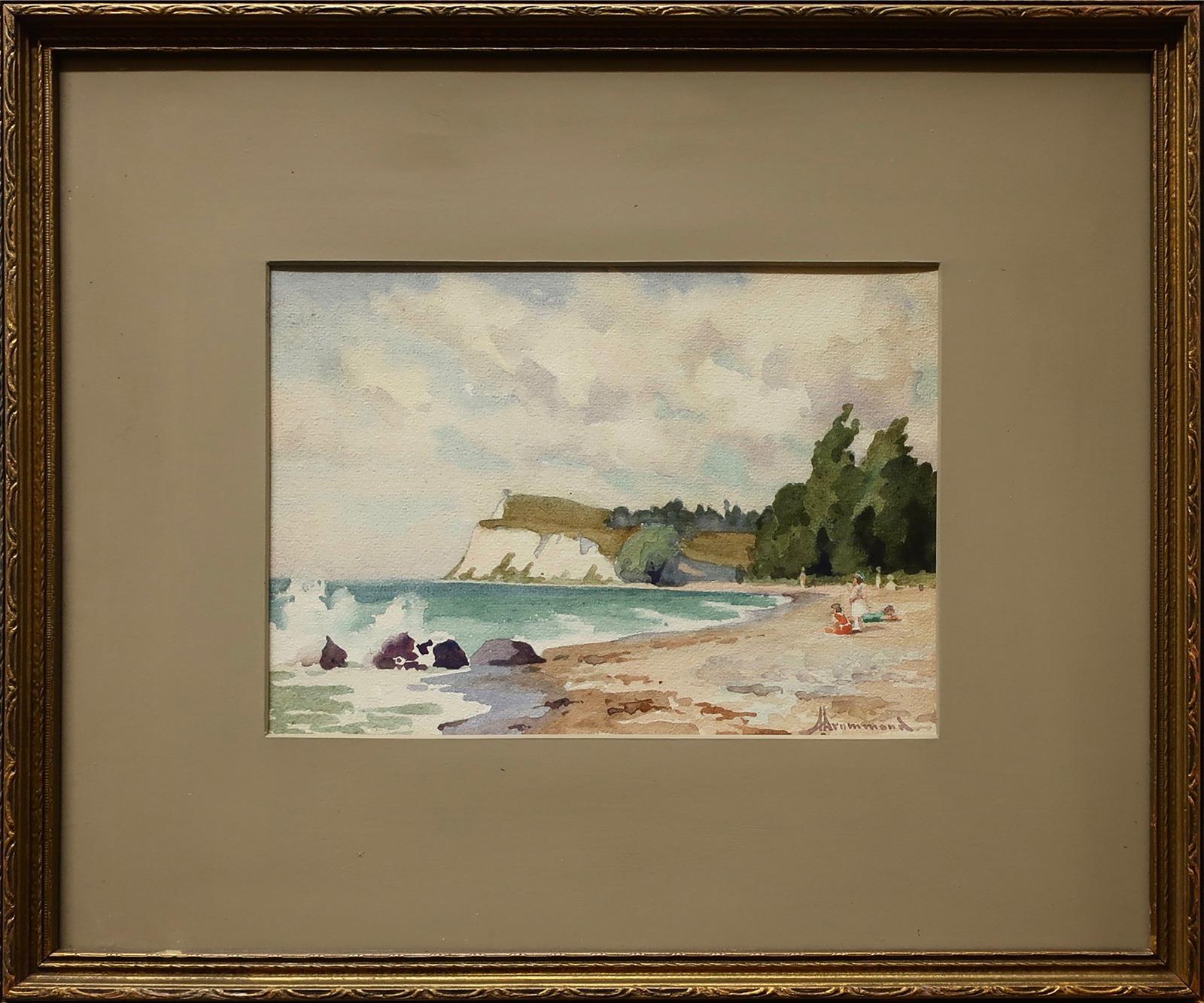 Arthur Alexander Drummond (1891-1977) - A Day On The Beach