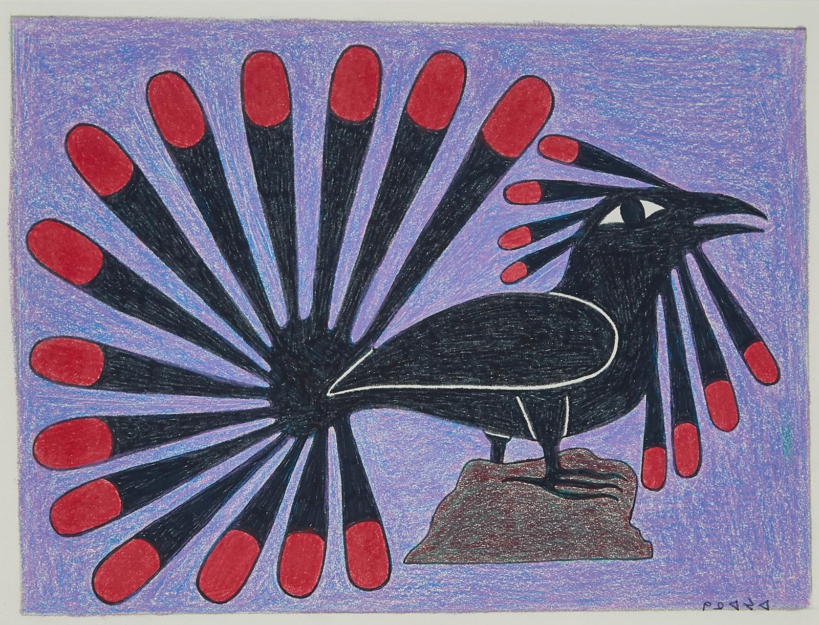 Kenojuak Ashevak (1927-2013) - Untitled