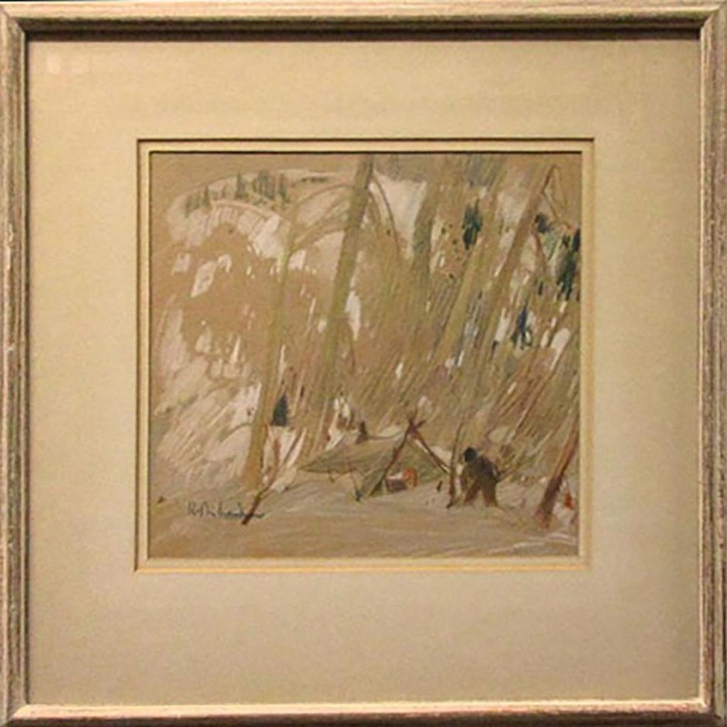 René Jean Richard (1895-1982) - Encampment Study