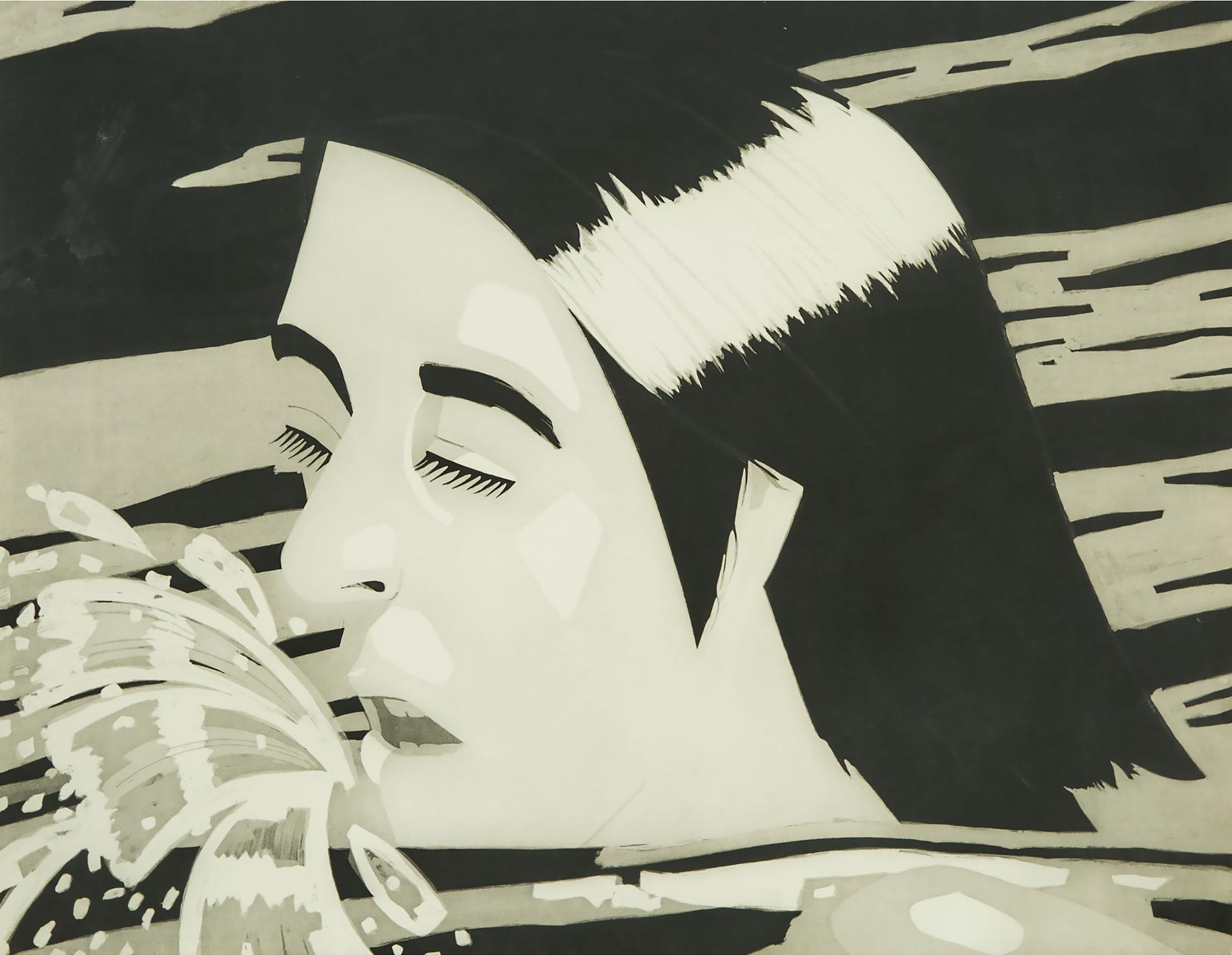 Alex Katz (1927) - The Swimmer, 1974 [maravell, 75]