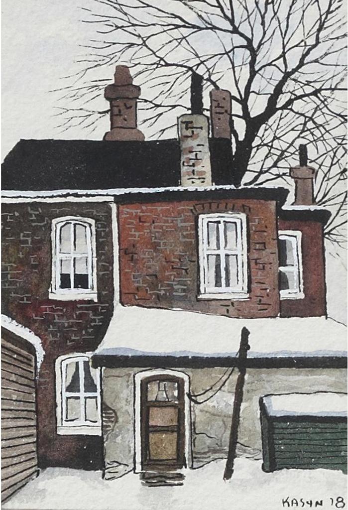 John Kasyn (1926-2008) - Behind Ontario Street