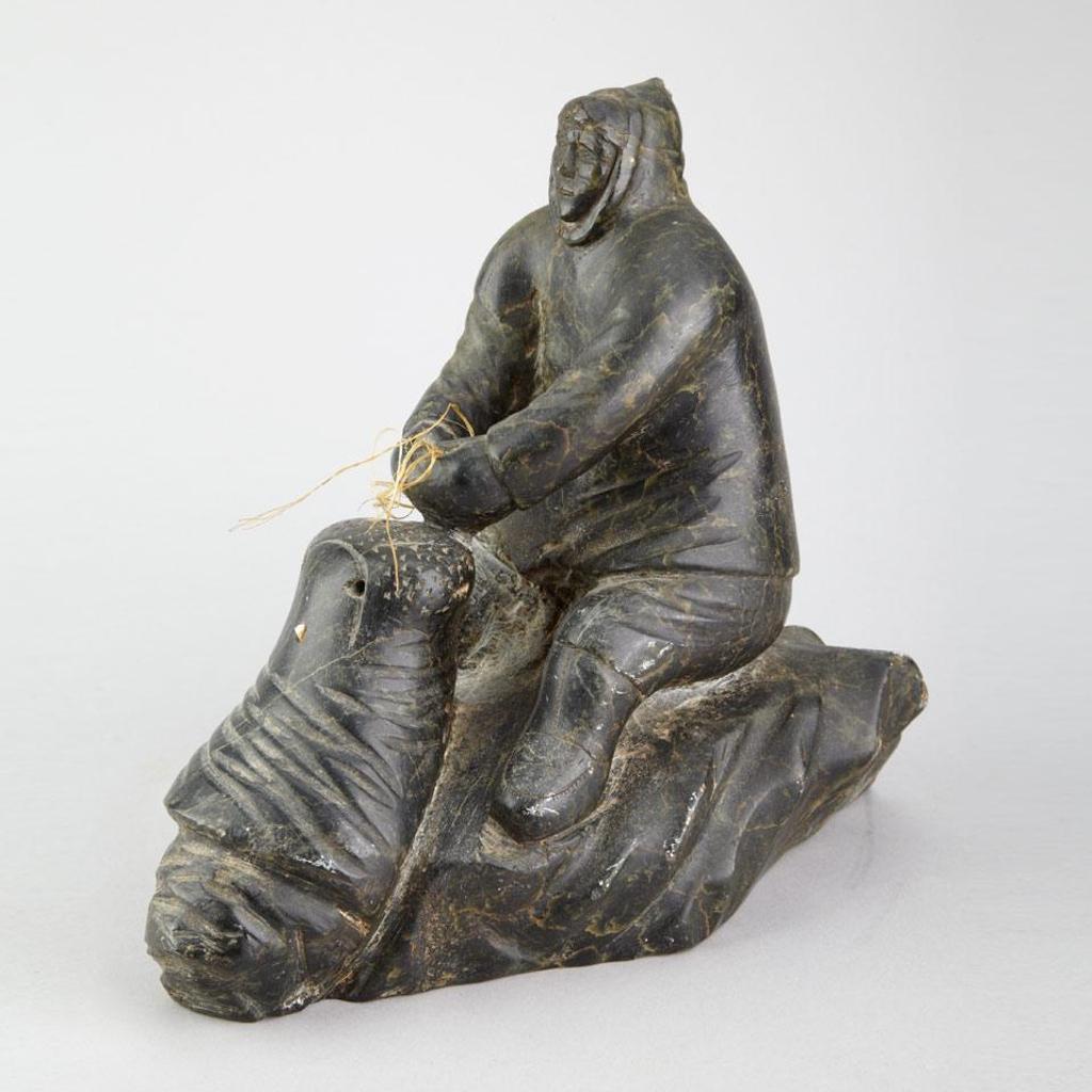 Thomasie Angutigirk (1920) - Man Pulling A Walrus