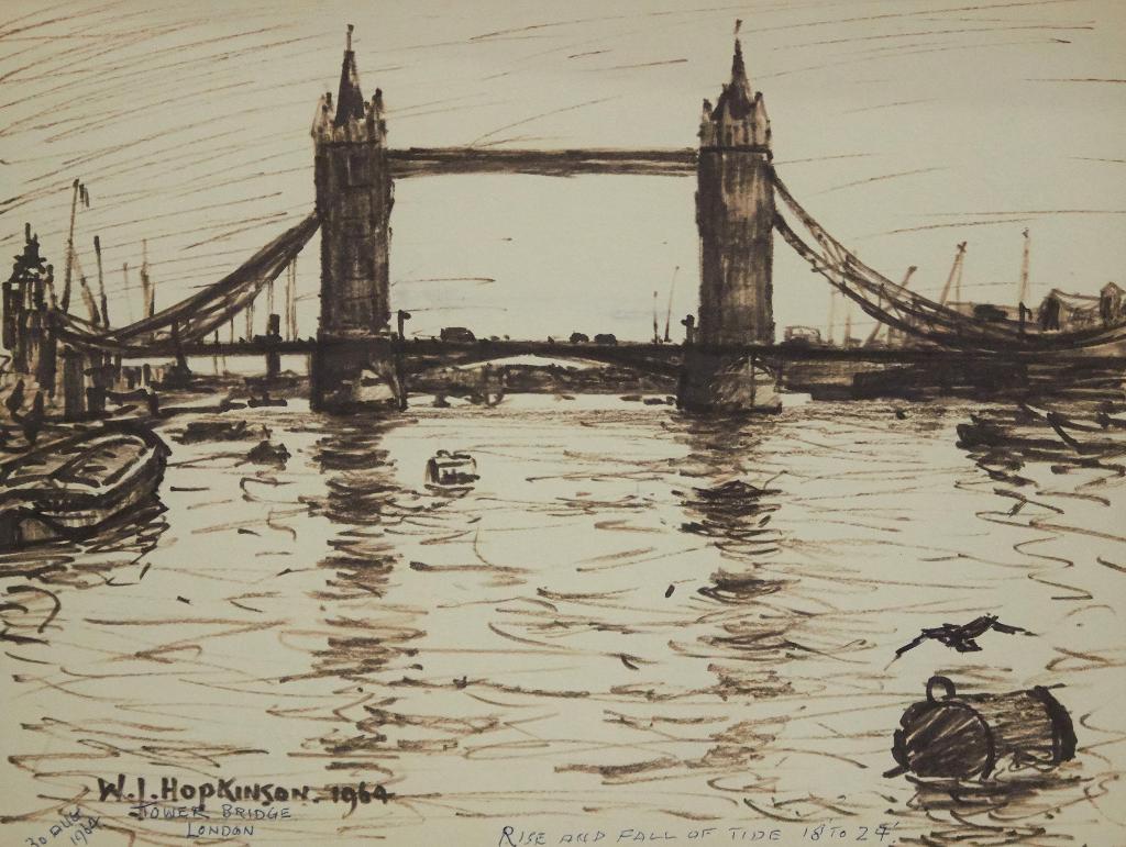 William John Hopkinson (1887-1970) - Seven Works of Art
