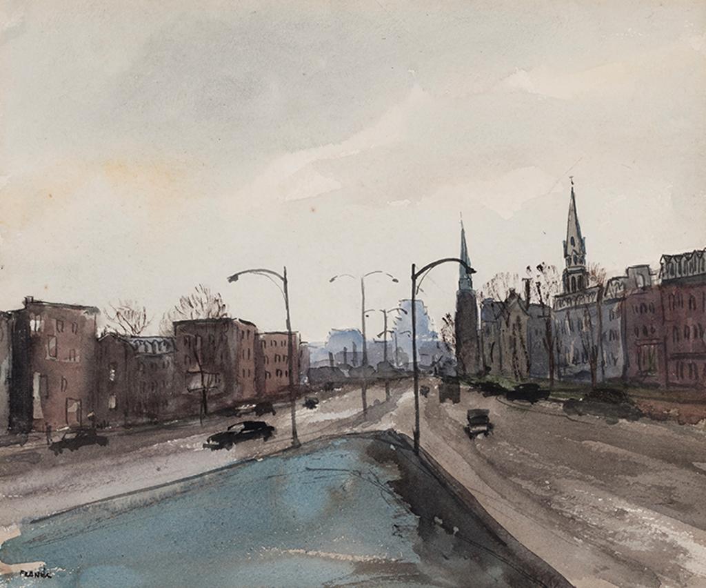 Albert Jacques Franck (1899-1973) - Dorchester St., Montreal