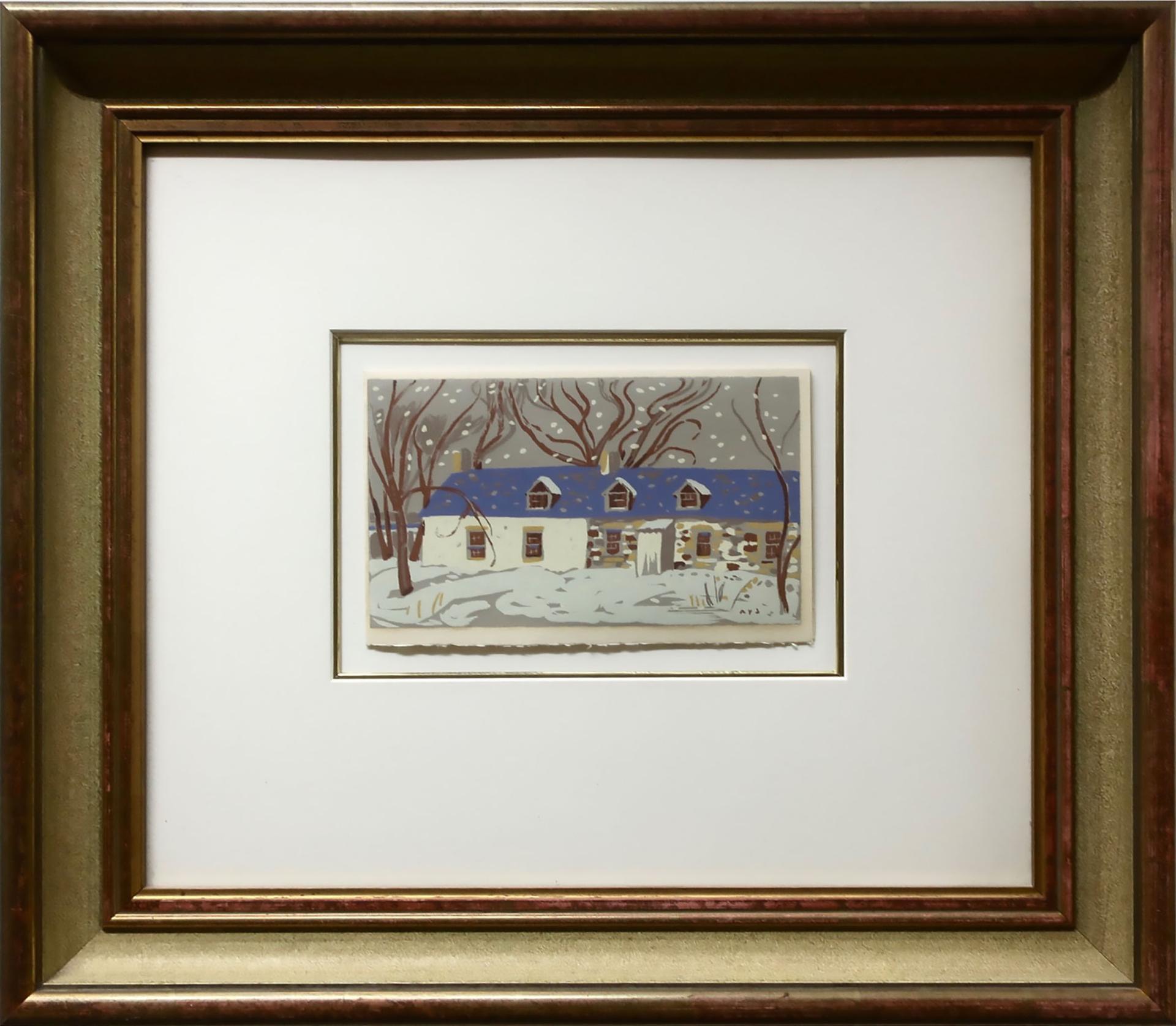 Alexander Young (A. Y.) Jackson (1882-1974) - D'pencier Home In Owen Sound (From Coutts Painters Of Canada Series), 1931