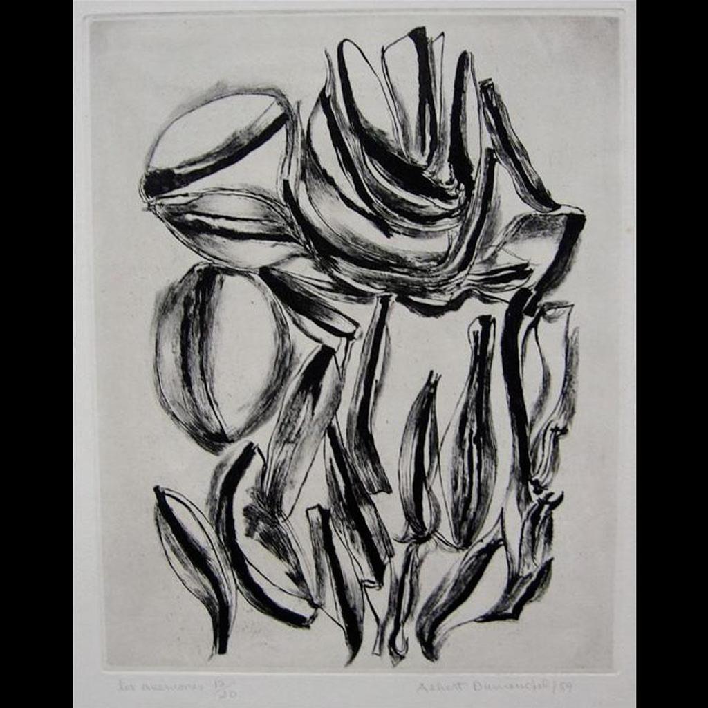 Albert Dumouchel (1916-1971) - Les Anemones