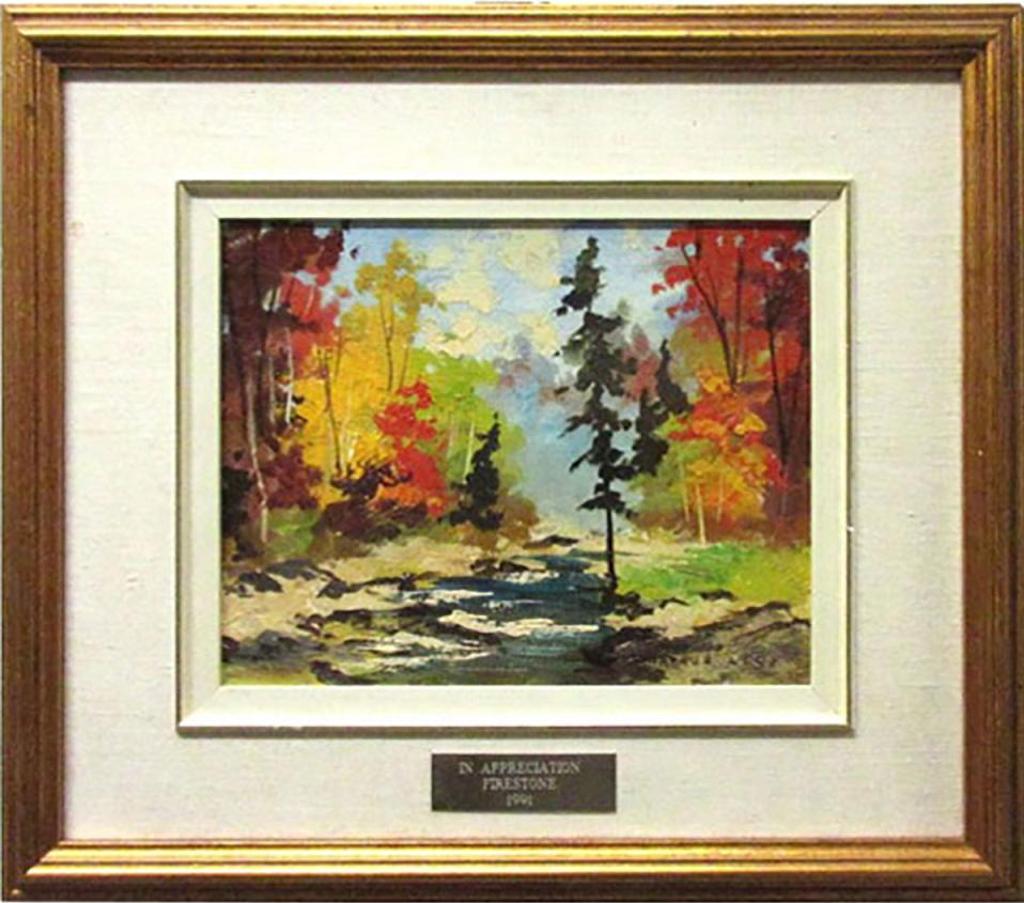 Arthur George Lloy (1929-1986) - Autumn Study