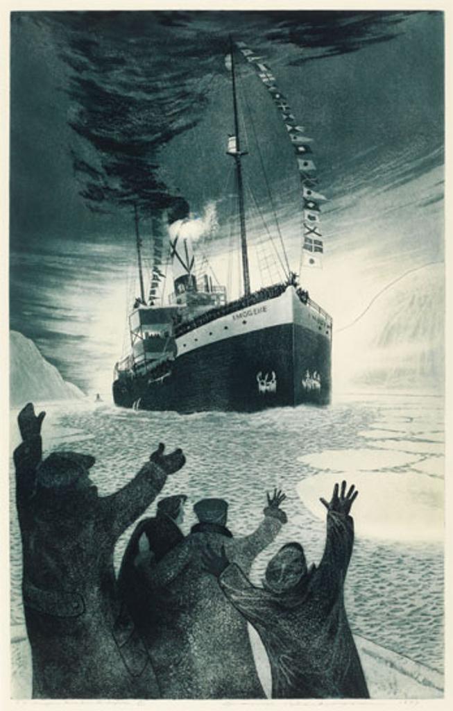 David Lloyd Blackwood (1941-2022) - S.S. Imogene Home from the Icefields