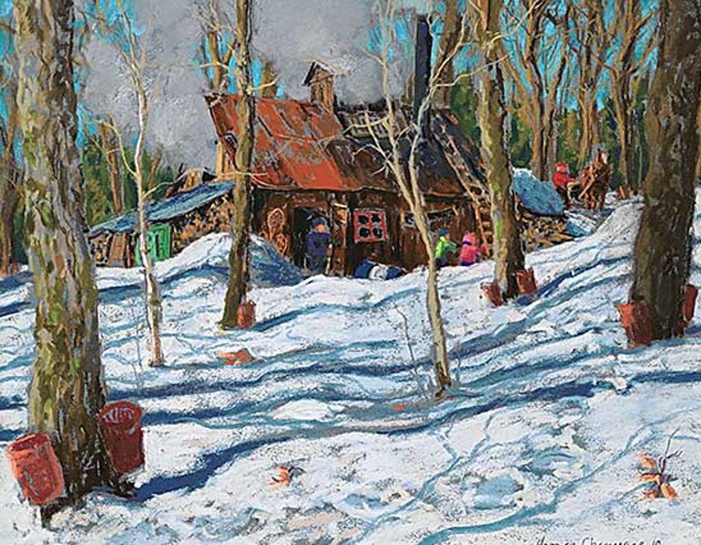 Horace Champagne (1937) - Boiling the Sap, St. Victor